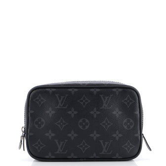 Louis Vuitton Toiletry Pouch Monogram Eclipse Canvas PM