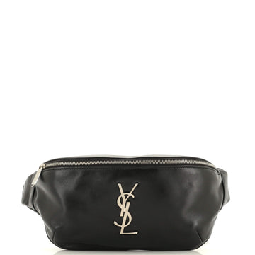 Saint Laurent Classic Monogram Belt Bag Leather