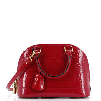 Louis Vuitton Alma Handbag Monogram Vernis BB