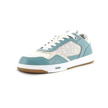 Christian Dior Men's B27 Low-Top Sneakers Leather with Oblique Canvas