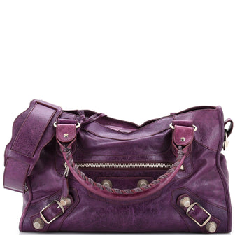 Balenciaga Part Time Giant Studs Bag Leather
