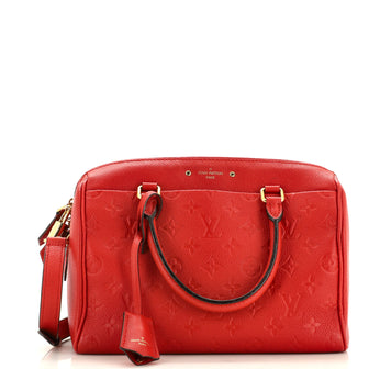 Louis Vuitton Speedy Bandouliere NM Bag Monogram Empreinte Leather 25