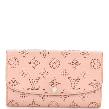 Louis Vuitton Iris Wallet NM Mahina Leather