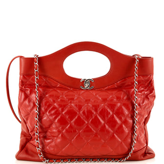 Chanel 31 Shopping Bag Quilted Calfskin Large