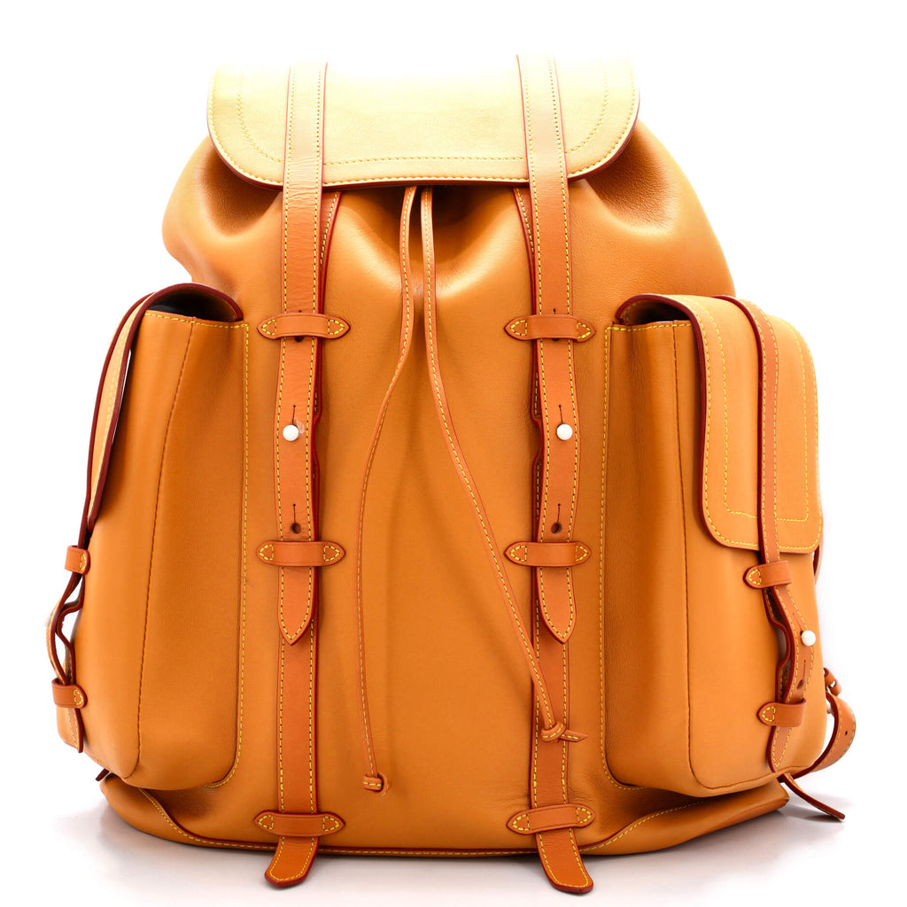 Louis Vuitton Christopher Backpack Vachetta Leather GM Brown 2907497