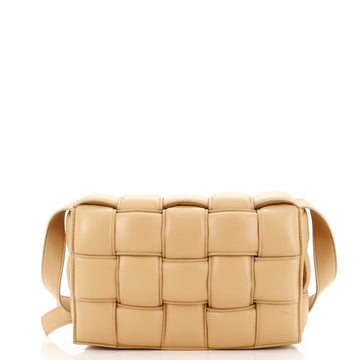 Bottega Veneta Cassette Crossbody Bag Padded Maxi Intrecciato Leather Small