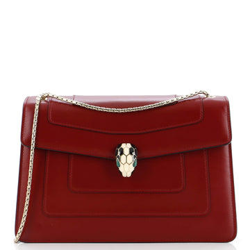 Bvlgari Serpenti Forever Shoulder Bag Leather Medium
