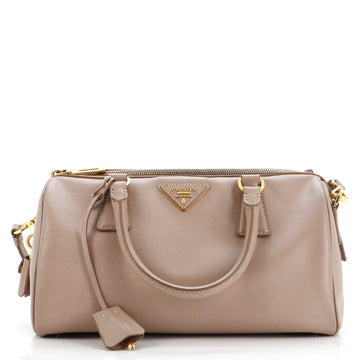 Prada Convertible Bowler Bag Saffiano Leather Medium