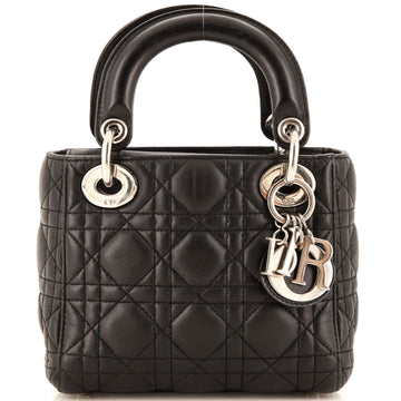 Christian Dior Lady Dior Bag Cannage Quilt Lambskin Mini