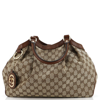 Gucci Sukey Tote GG Canvas Medium