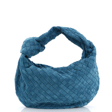 Bottega Veneta BV Jodie Hobo Intrecciato Suede Teen