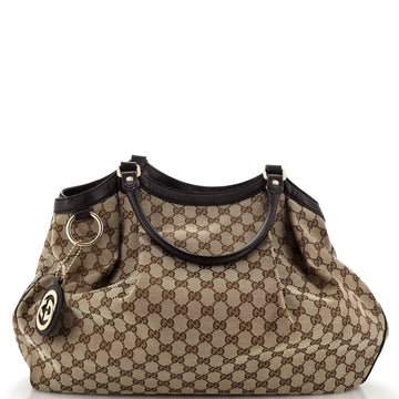 Gucci Sukey Tote GG Canvas Large