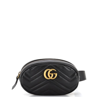 Gucci GG Marmont Belt Bag Matelasse Leather