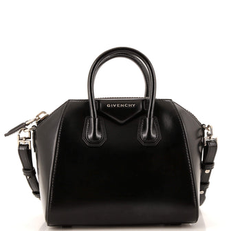 Givenchy Antigona Bag Glazed Leather Mini