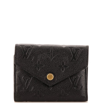 Louis Vuitton Victorine Wallet Monogram Empreinte Leather