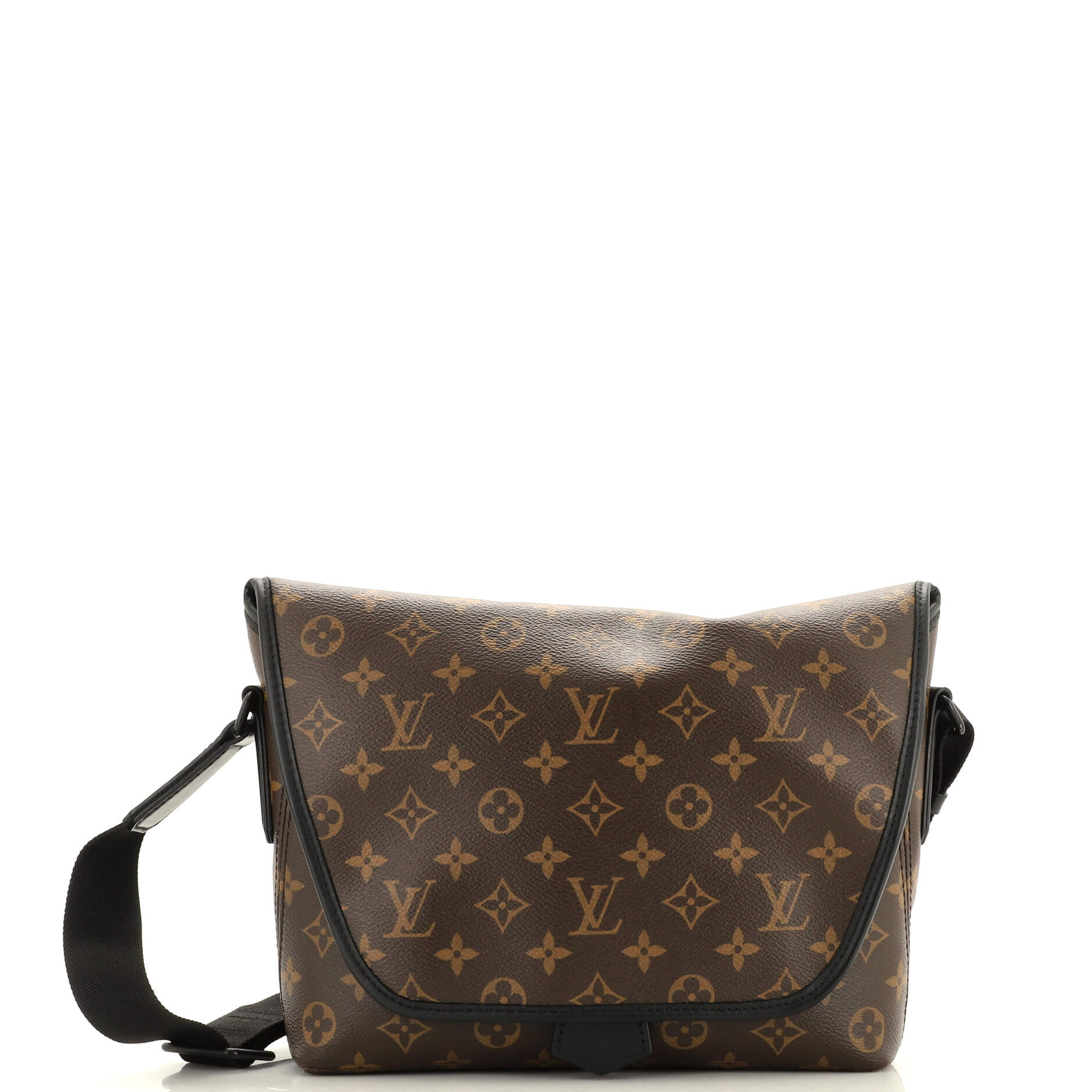 Louis Vuitton Magnetic Messenger Bag Macassar Monogram Canvas