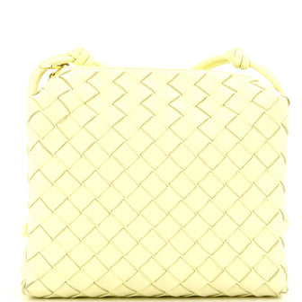 Bottega Veneta Loop Crossbody Bag Intrecciato Nappa Small