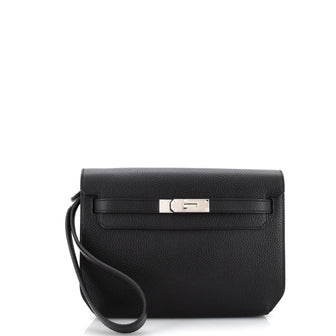 Hermes Kelly Depeches Pouch Togo 25