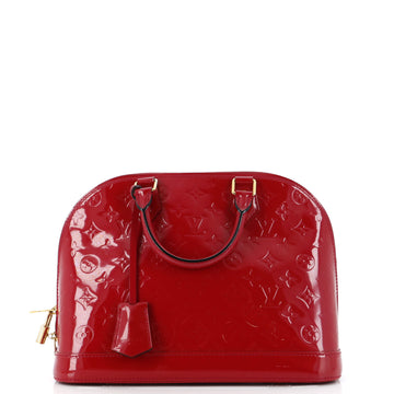 Louis Vuitton Alma Handbag Monogram Vernis PM