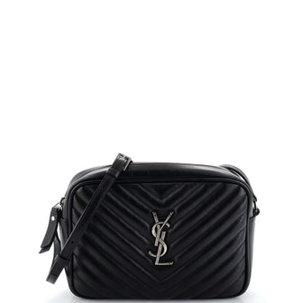 Saint Laurent Lou Camera Bag Matelasse Chevron Leather Small