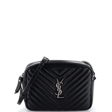 Saint Laurent Lou Camera Bag Matelasse Chevron Leather Small