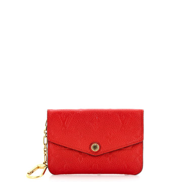 Louis Vuitton Key Pouch Monogram Empreinte Leather