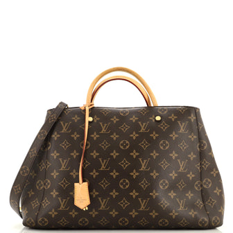 Louis Vuitton Montaigne Handbag Monogram Canvas GM