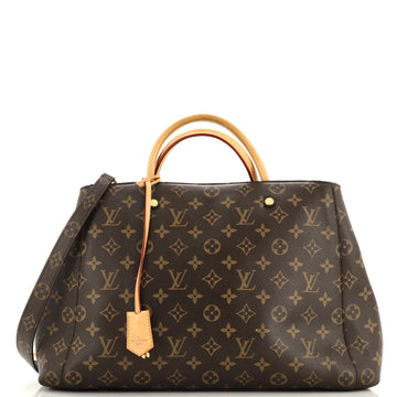 Louis Vuitton Montaigne Handbag Monogram Canvas GM
