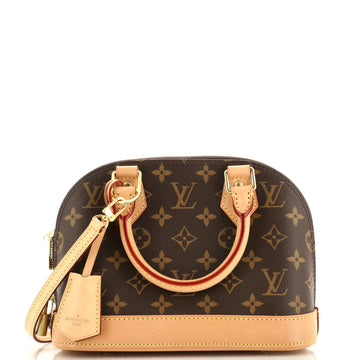 Louis Vuitton Alma Handbag Monogram Canvas BB
