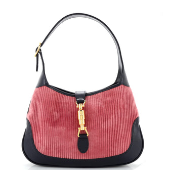 Gucci Jackie 1961 Hobo Corduroy with Leather Small