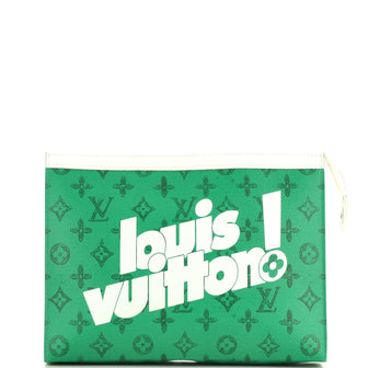 Louis Vuitton Pochette Voyage Everyday Signature Vintage Monogram Canvas MM