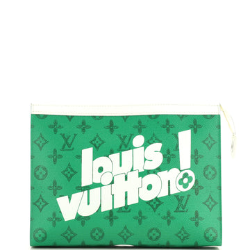 Louis Vuitton Pochette Voyage Everyday Signature Vintage Monogram Canvas MM