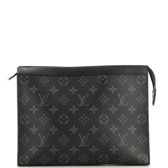 Louis Vuitton Pochette Voyage Monogram Eclipse Canvas MM
