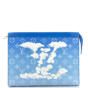 Louis Vuitton Pochette Voyage Limited Edition Monogram Clouds MM