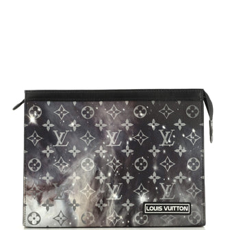 Louis Vuitton Pochette Voyage Limited Edition Monogram Galaxy Canvas MM