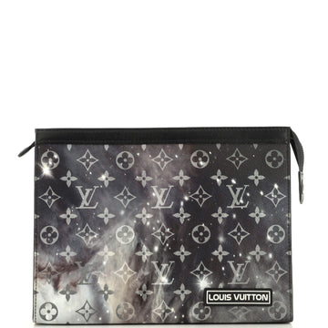 Louis Vuitton Pochette Voyage Limited Edition Monogram Galaxy Canvas MM