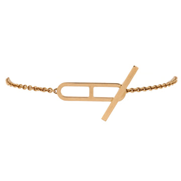 Hermes Ever Chaine D'Ancre Bracelet 18K Rose Gold Small