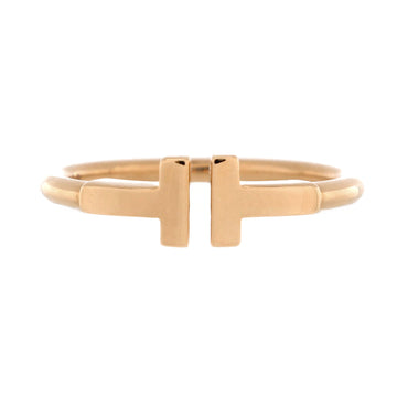 Tiffany & Co. T Wire Ring 18K Rose Gold