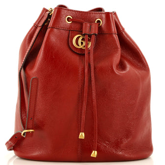 Gucci RE(BELLE) Bucket Backpack Leather