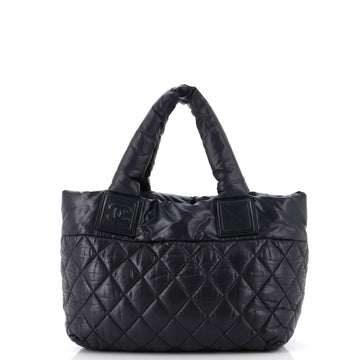 Chanel Coco Cocoon Reversible Tote Quilted Nylon Small