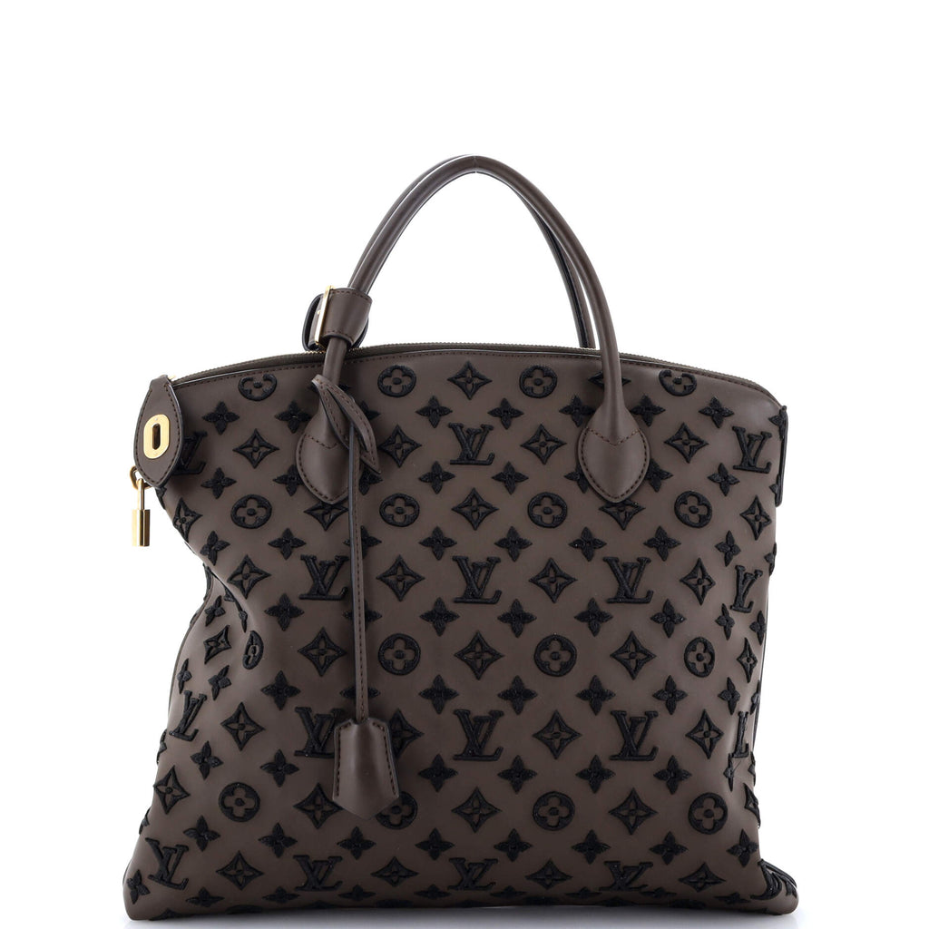 Louis Vuitton Lockit Handbag Limited Edition Monogram Addiction