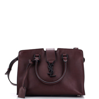 Saint Laurent Monogram Cabas Leather Baby