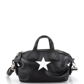 Givenchy Nightingale Satchel Printed Leather Mini