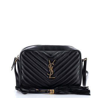 Saint Laurent Lou Camera Bag Matelasse Chevron Leather Small
