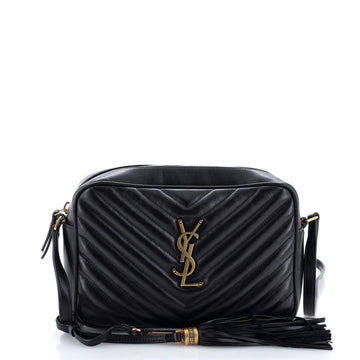 Saint Laurent Lou Camera Bag Matelasse Chevron Leather Small
