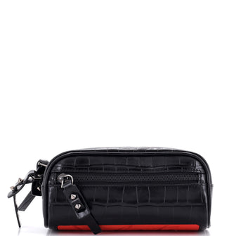 Christian Louboutin Blaster Waist Bag Alligator Embossed Calfskin