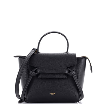 Celine Belt Bag Textured Leather Pico