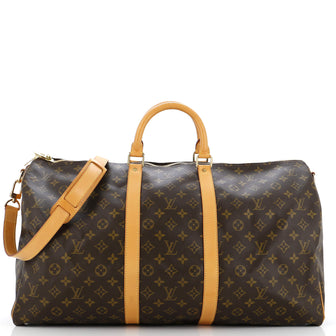 Louis Vuitton Keepall Bandouliere Bag Monogram Canvas 55