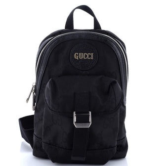 Gucci Off The Grid Single Pocket Backpack GG Econyl Mini