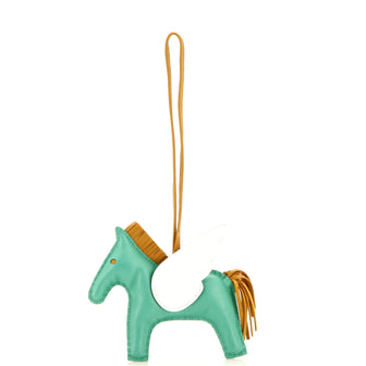 Hermes Pegase Rodeo Bag Charm Leather MM